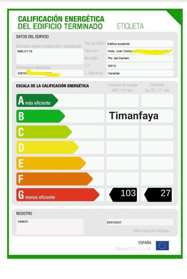Vivienda Vacacional Timanfaya Puerto del Carmen  Bagian luar foto